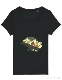Tricou STANLEY STELLA dama Born To Cook Negru