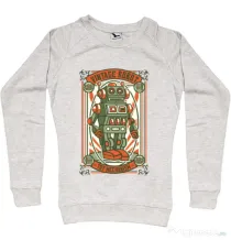 Bluza ADLER dama Vintage Robot Migdala melanj