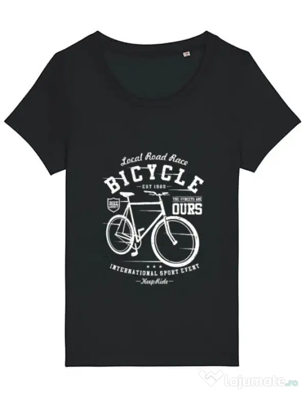 Tricou STANLEY STELLA dama Bicycle Negru