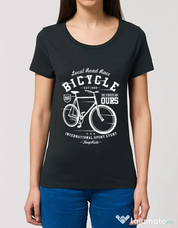 Tricou STANLEY STELLA dama Bicycle Negru