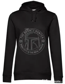 Hoodie dama cu gluga Bounty Hunter Negru