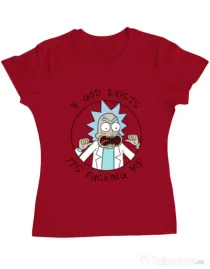 Tricou ADLER dama God Rosu