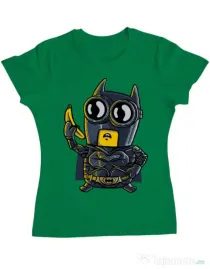 Tricou ADLER dama Bat minion Verde mediu