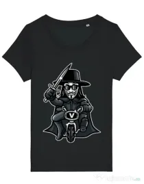 Tricou STANLEY STELLA dama Vendetta Biker Negru