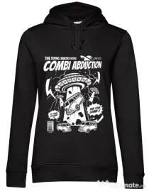 Hoodie dama cu gluga Combi Abduction Negru