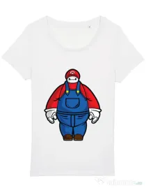 Tricou STANLEY STELLA dama Baymario Alb