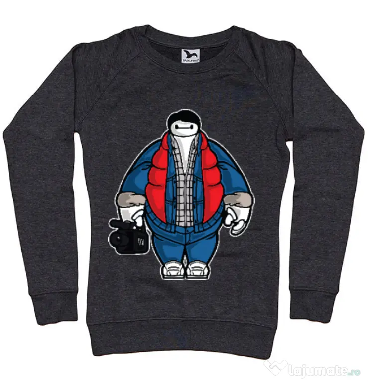 Bluza ADLER dama Baymarty Negru melanj