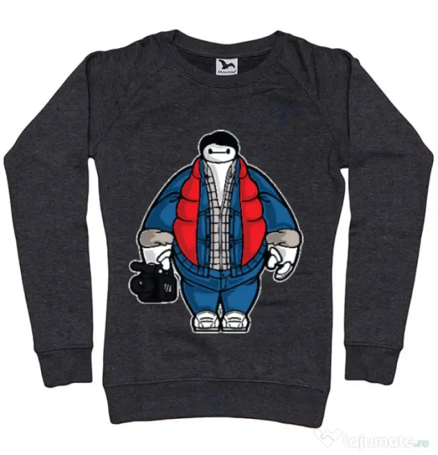 Bluza ADLER dama Baymarty Negru melanj