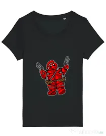 Tricou STANLEY STELLA dama Marshmallow Merc Negru