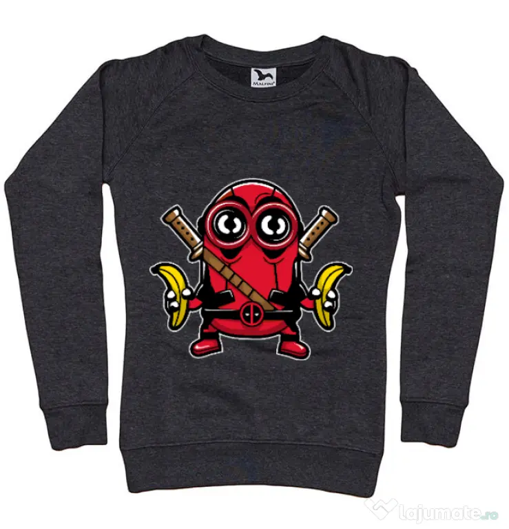 Bluza ADLER dama Minionpool Negru melanj