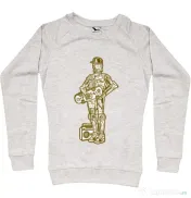Bluza ADLER dama Street C3PO Migdala melanj 
