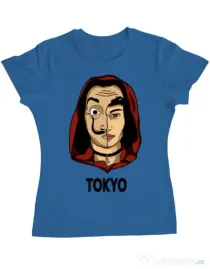 Tricou ADLER dama Tokyo Albastru azuriu
