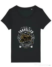 Tricou STANLEY STELLA dama Train Traveller Negru