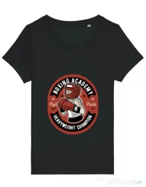 Tricou STANLEY STELLA dama Boxing Academy Negru