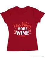 Tricou ADLER dama More wine Rosu