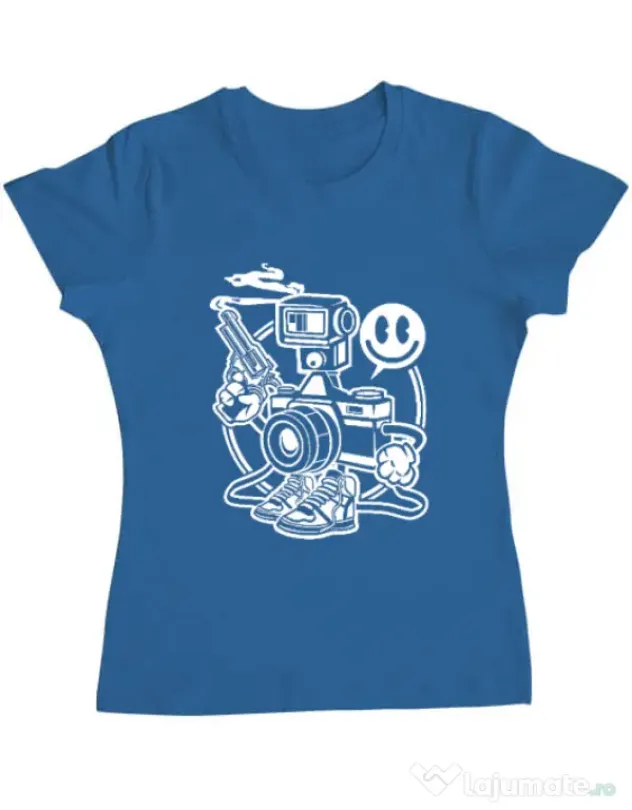 Tricou ADLER dama Shooter Albastru azuriu