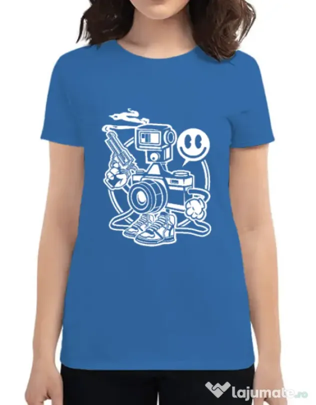 Tricou ADLER dama Shooter Albastru azuriu