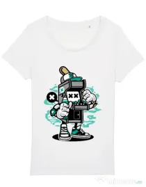 Tricou STANLEY STELLA dama Game On 2 Alb