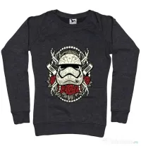 Bluza ADLER dama Sugar Skull Trooper Negru melanj