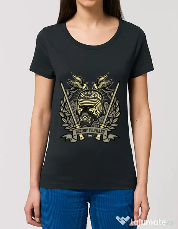 Tricou STANLEY STELLA dama Destiny Fulfilled Negru