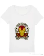 Tricou STANLEY STELLA dama Genius Billionaire Alb