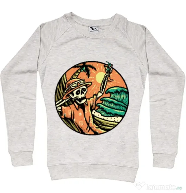 Bluza ADLER dama Have a Nice Day Migdala melanj