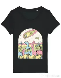 Tricou STANLEY STELLA dama Asteroid Negru