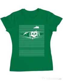 Tricou ADLER dama Lurk Verde mediu
