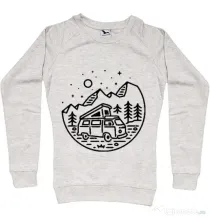 Bluza ADLER dama Go Outdoor Migdala melanj