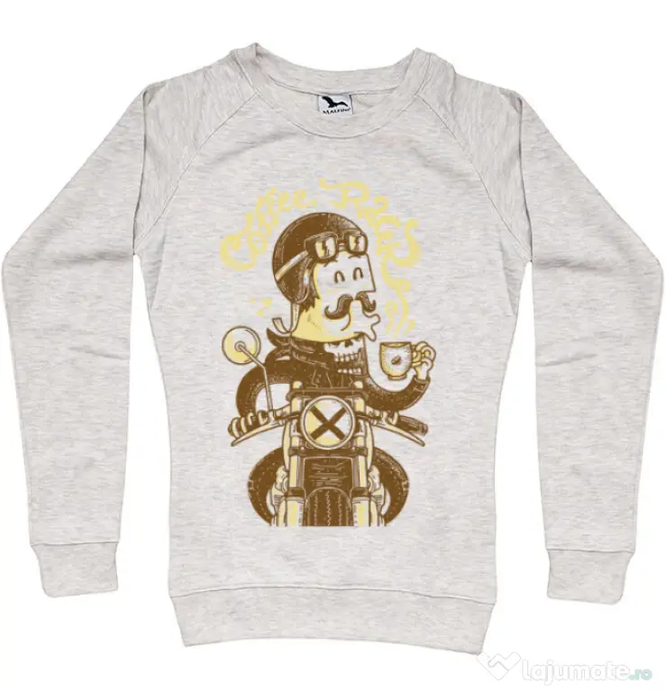 Bluza ADLER dama Coffee Racer Migdala melanj
