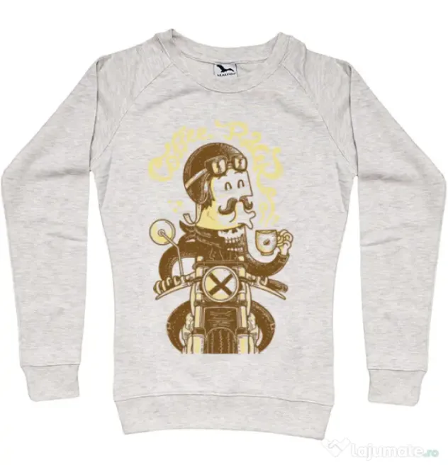 Bluza ADLER dama Coffee Racer Migdala melanj