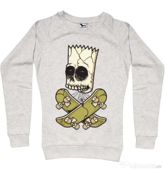 Bluza ADLER dama Death of Skateboarder Migdala melanj