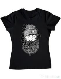 Tricou ADLER dama Sailor Man Negru
