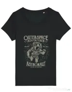 Tricou STANLEY STELLA dama Astronaut Negru