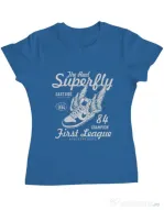 Tricou ADLER dama Superfly Albastru azuriu