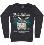 Bluza ADLER dama Ride The Waves Negru melanj