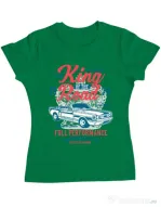 Tricou ADLER dama King Of The Road Verde mediu