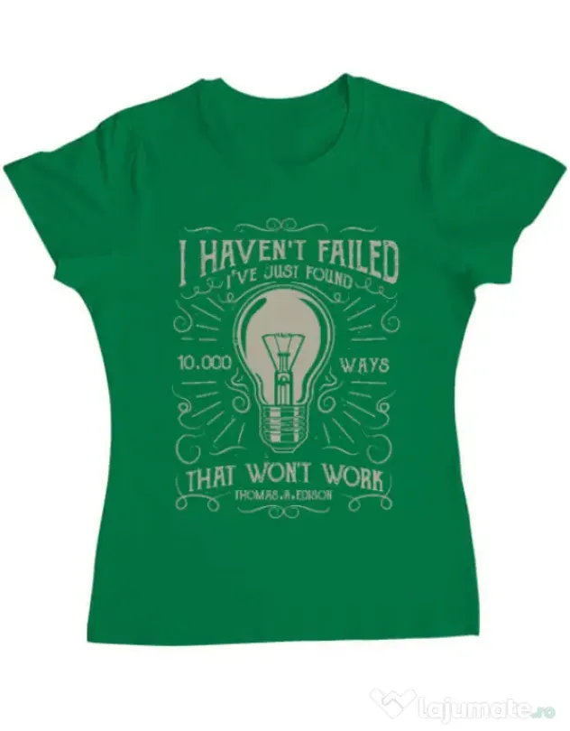 Tricou ADLER dama 10000 Ways Verde mediu