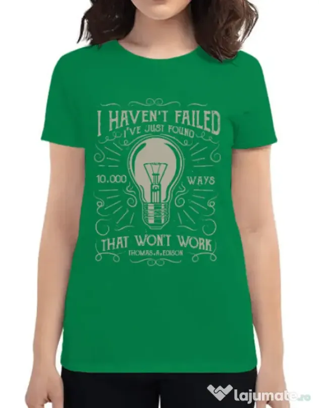 Tricou ADLER dama 10000 Ways Verde mediu