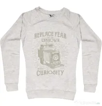 Bluza ADLER dama Replace Fear Migdala melanj