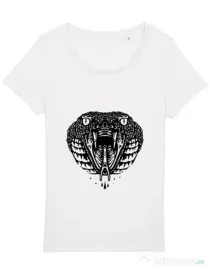 Tricou STANLEY STELLA dama Viper Alb