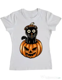 Tricou ADLER dama Pumpcat Alb