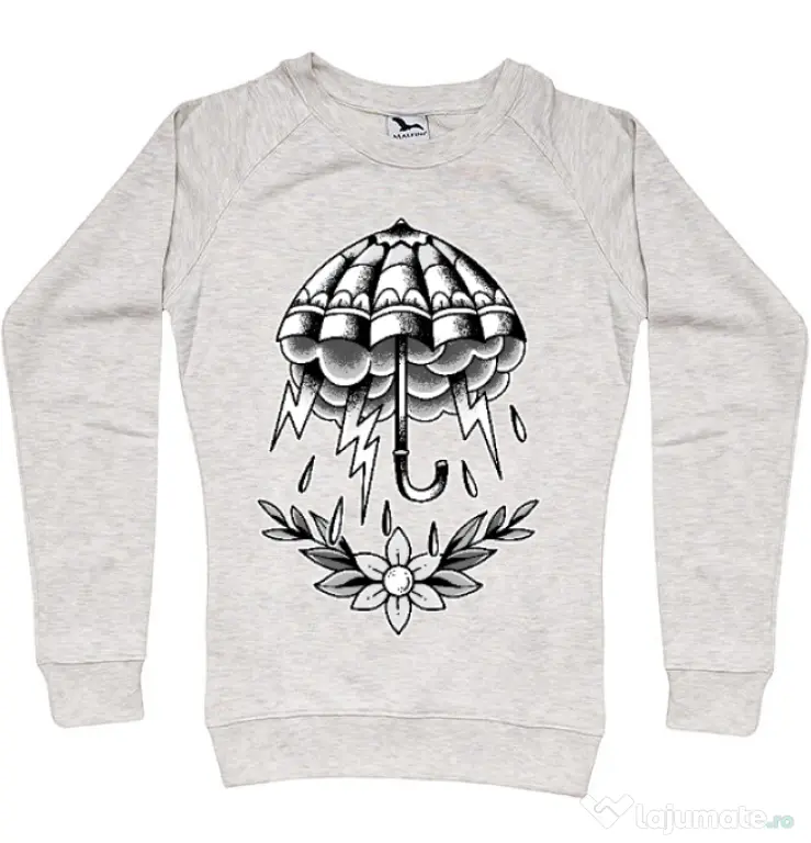 Bluza ADLER dama Umbrella Tattoo Migdala melanj
