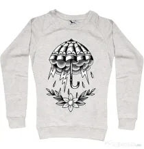 Bluza ADLER dama Umbrella Tattoo Migdala melanj