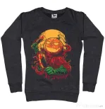 Bluza ADLER dama Pumpkinhead Butcher Negru melanj