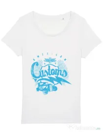 Tricou STANLEY STELLA dama American customs Alb