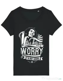 Tricou STANLEY STELLA dama Bob tells me Negru