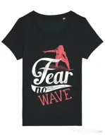 Tricou STANLEY STELLA dama Fear no wave Negru
