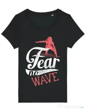 Tricou STANLEY STELLA dama Fear no wave Negru