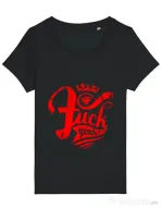 Tricou STANLEY STELLA dama Fuck yeah Negru
